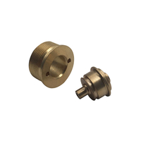 ISO9001 Certified Factory 5 Axis OEM Precision Aluminum Stainless Steel Brass Parts Machine Part